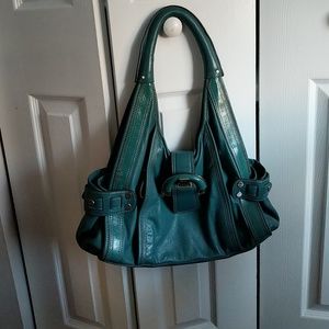 B. Makowsky Teal Purse